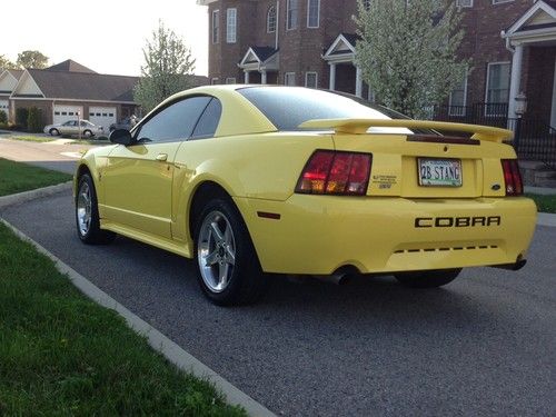 2001 ford mustang svt cobra coupe 2-door 4.6l