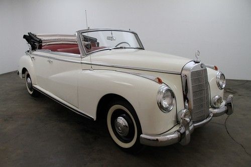 1952 mercedes benz 300 adenauer cabriolet, 1 of 180 produced, gorgeous woodwork