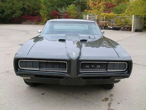 1968 pontiac gto, phs documented. selling at no reserve.