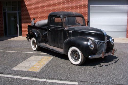 1940 1941 ford pick up truck flathead hot rat rod project