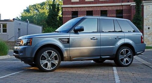 2012 range rover sport supercharged - orkney gray metallic -  new brakes &amp; tires
