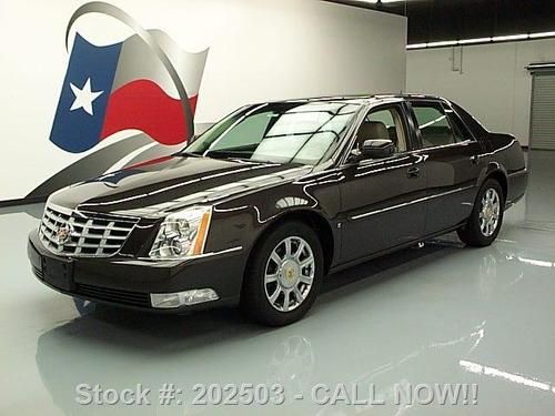 2008 cadillac dts lux ii climate seats xenon lights 57k texas direct auto