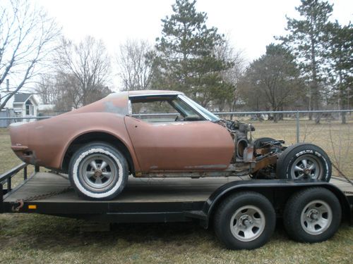 1972 corvette project car