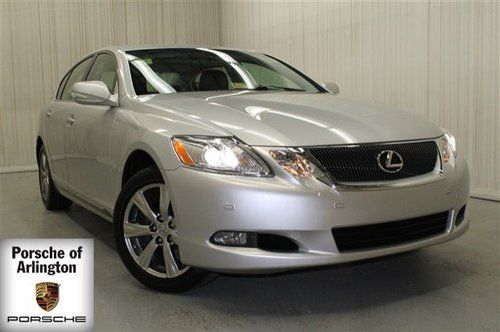 Gs 350 xenon navi gps leather moon roof back up camera park assist silver