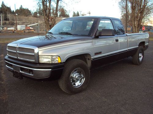 1997 dodge ram 2500 5.9l diesel, gorgeous inside and out + banks + exhaust brake