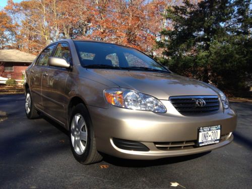 2008 corolla le 35000 miles original one owner car in mint condition
