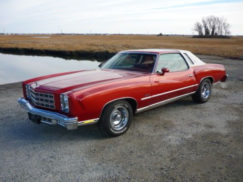 1977 chevrolet, monte carlo, only 92k, new paint &amp;roof, free delivery with bin