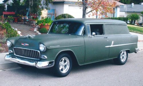 1955 chevy wagon, sedan delivery , rare &amp; hard to find this nice