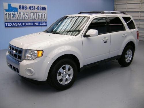 We finance!!!  2011 ford escape limited roof heated leather sync texas auto