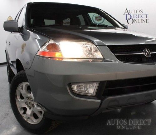 We finance 2002 acura mdx touring awd clean carfax navi mroof 6cd 3rows pwrsts