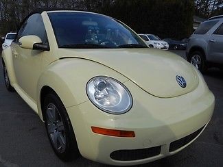 2006 vw beetle mellow yellow convertible auto leather heated seats we ship call!