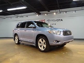 2010 toyota highlander suv 5-speed automatic with overdrive leather seats