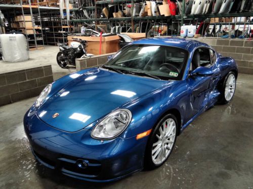 2008 porsche cayman s repairable rebuildable damaged salvage very clean