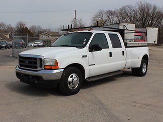 Cheap 2001 ford f-350 lariat dually diesel 8ft bed