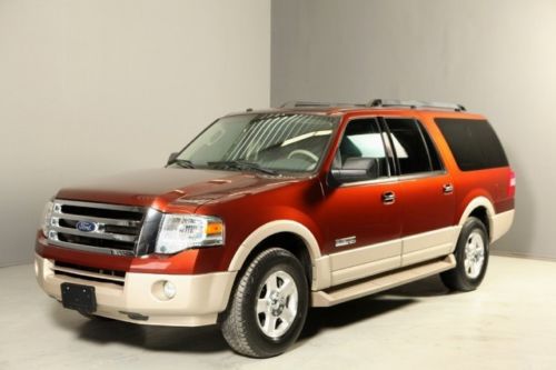 2007 ford expedition el eddie bauer dvd 2tone leather 7-pass 3row heat/cool-seat