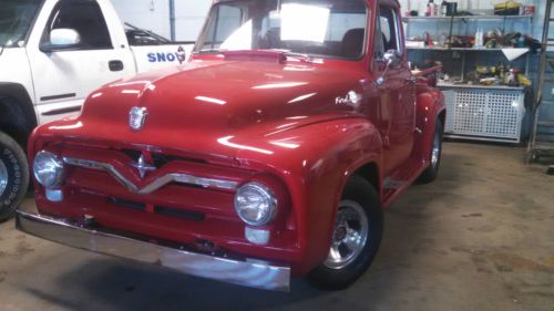 1955 ford f-100  rust free tennesee truck  cheap fun!!